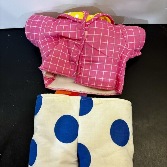 Cabbage Patch Kid CPK Clown Boy Full Outfit  Shoes Coleco 1986 80s Vintage - Picture 12 of 16